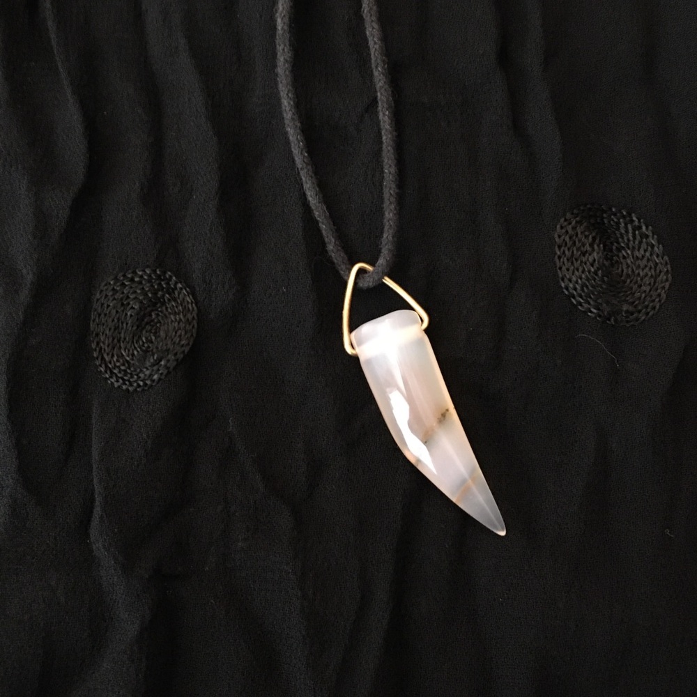 Quartz pendant purchased at Renaissance Fair